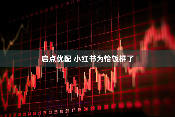 启点优配 小红书为恰饭拼了