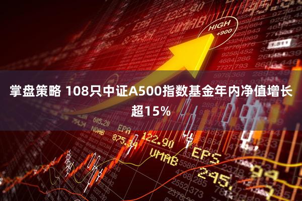 掌盘策略 108只中证A500指数基金年内净值增长超15%